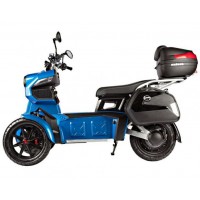 Электроскутер ITank Doohan EV3 Pro Trike Blue 2000W 2 Аккумулятора 60V26Ah